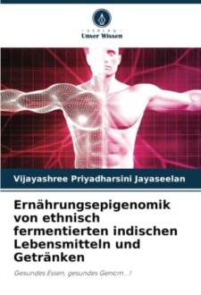 Buchcover über Ernährungsepigenomik und indische fermentierte Lebensmittel