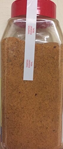 Gewürzglas mit rotem Deckel